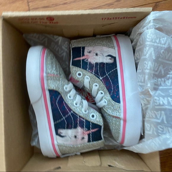 Vans Other - VANS Glitter Unicorn Toddler Sneakers (Size4)